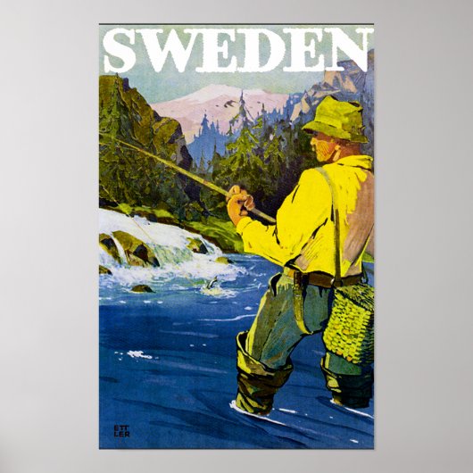 Schweden Poster (Vorne)