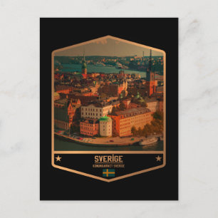 Schweden Postkarte