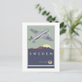 Schweden Postkarte (Stehend Vorderseite)