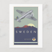 Schweden Postkarte (Vorderseite)