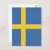 Schweden Postkarte (Vorne/Hinten)