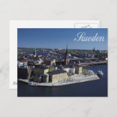 Schweden Postkarte (Vorne/Hinten)