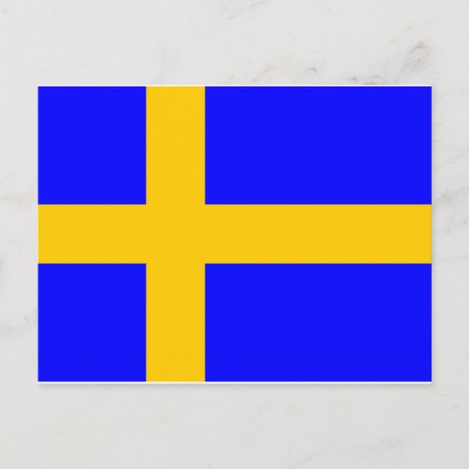 Schweden Postkarte (Vorderseite)