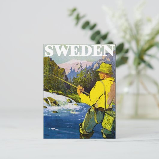 Schweden Postkarte (Stehend Vorderseite)