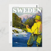 Schweden Postkarte (Vorne/Hinten)