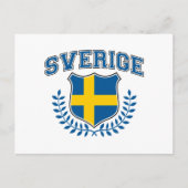 Schweden Postkarte (Vorderseite)