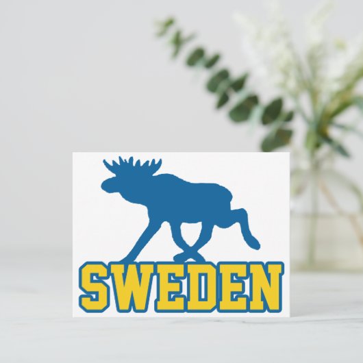 Schweden Postkarte (Stehend Vorderseite)
