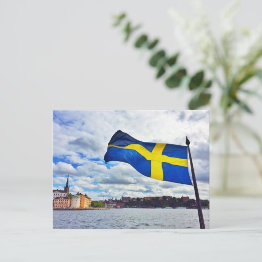 Schweden Postkarte (Stehend Vorderseite)