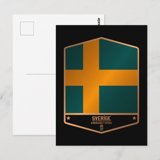 Schweden Postkarte (Vorne/Hinten)