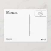 Schweden Postkarte (Rückseite)