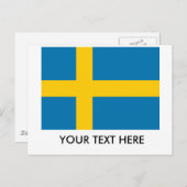 Schweden Postkarte (Vorne/Hinten)