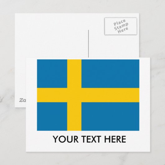 Schweden Postkarte (Vorne/Hinten)