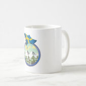 Schweden Retrologo Kaffeetasse (VorderseiteRechts)