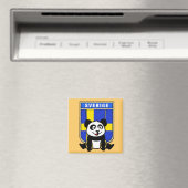 Schweden Rings Panda Magnet (In Situ (Geschirrspüler))
