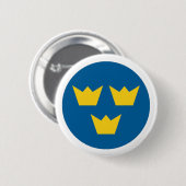 Schweden roundel button (Vorne & Hinten)