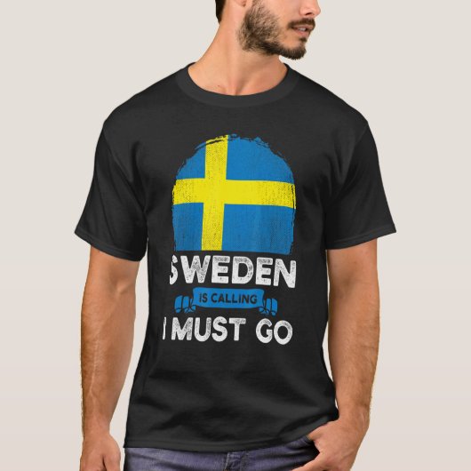 Schweden ruft an, dass ich die Wurzeln des schwedi T-Shirt (Vorderseite)