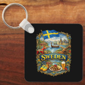 Schweden Schlüsselanhänger (Vorderseite)