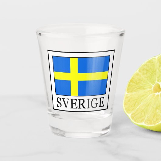 Schweden Schnapsglas (Vorderseite)