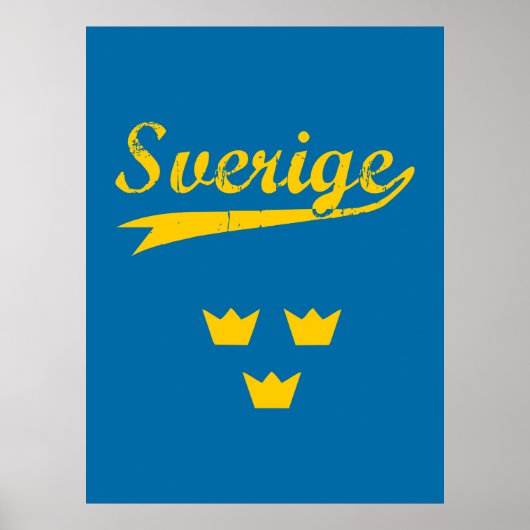 Schweden, Schweden, 3 Kronen, Poster (Vorne)