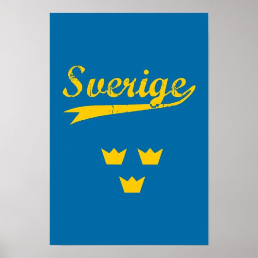 Schweden, Schweden, 3 Kronen, Poster (Vorne)