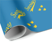 Schweden, Schweden, drei Kronen Geschenkpapier (Rolleneckpunkt)