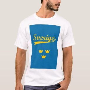 Schweden, Schweden, drei Kronen T-Shirt