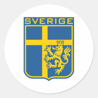 Schweden Schweden Schweden Runder Aufkleber