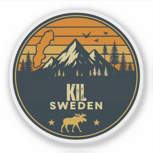 Schweden Schweden Schweden Schweden Aufkleber (Vorderseite)