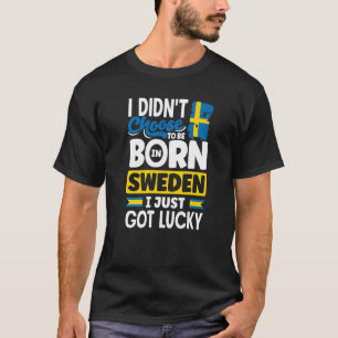Schweden Schwedisch Schweden-Flagge Ich hatte einf T-Shirt