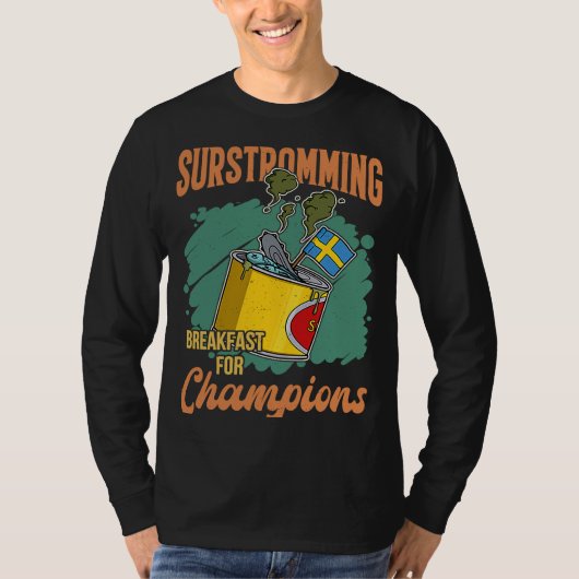 Schweden Schwedische Fischspezialität Surstromming T-Shirt (Vorderseite)