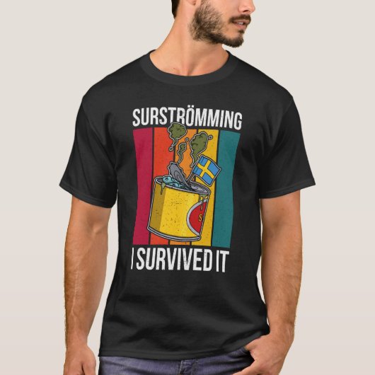 Schweden Schwedische Fischspezialität Surstromming T-Shirt (Vorderseite)