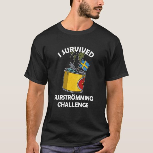 Schweden Schwedische Fischspezialität Surstromming T-Shirt (Vorderseite)