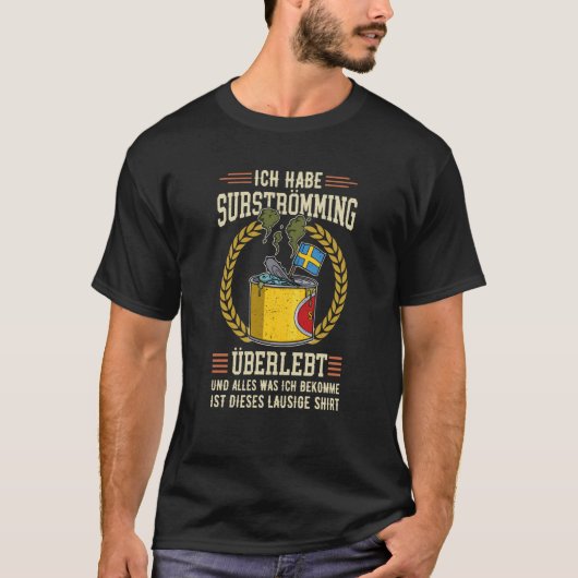 Schweden Schwedische Fischspezialität Surstromming T-Shirt (Vorderseite)