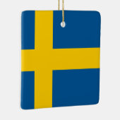Schweden (schwedische Flagge) Keramikornament (Rechts)