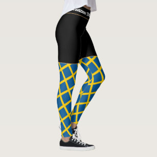 Schweden & Schwedische Flagge, Reise-/Sportfan Leggings