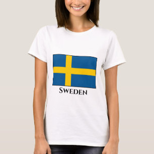 Schweden (schwedische Flagge) T-Shirt