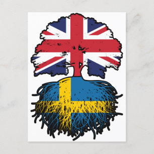 Schweden Schwedisches Vereinigtes Königreich Großb Postkarte