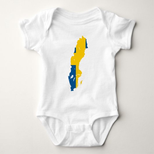 Schweden Se Baby Strampler (Vorderseite)