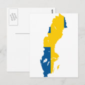 Schweden SE Postkarte (Vorne/Hinten)