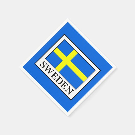 Schweden Serviette (Ecke)