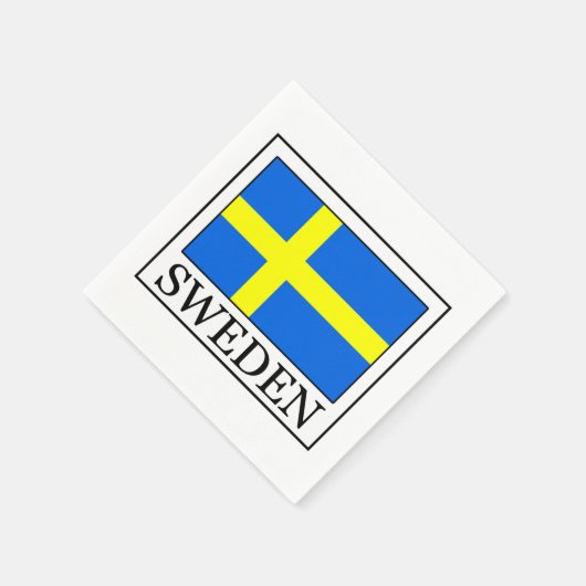 Schweden Serviette (Ecke)