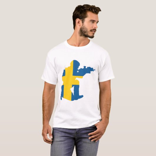 Schweden Siegel T-Shirt (Vorne ganz)