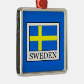 Schweden Silbernes Ornament (Rechts)
