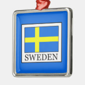 Schweden Silbernes Ornament (Links)