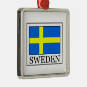 Schweden Silbernes Ornament (Rechts)