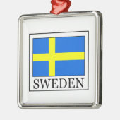 Schweden Silbernes Ornament (Links)