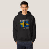 Schweden Ski Hoodie (Vorne ganz)