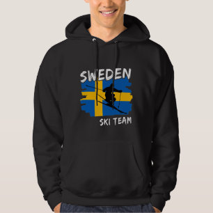 Schweden Ski   Hoodie