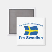 Schweden Smorgasbord 1 Magnet (Vorderseite/Rückseite)