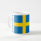 SCHWEDEN SOCCER KAFFEETASSE (Vorderseite Links)